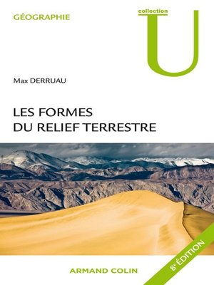 cover image of Les formes du relief terrestre